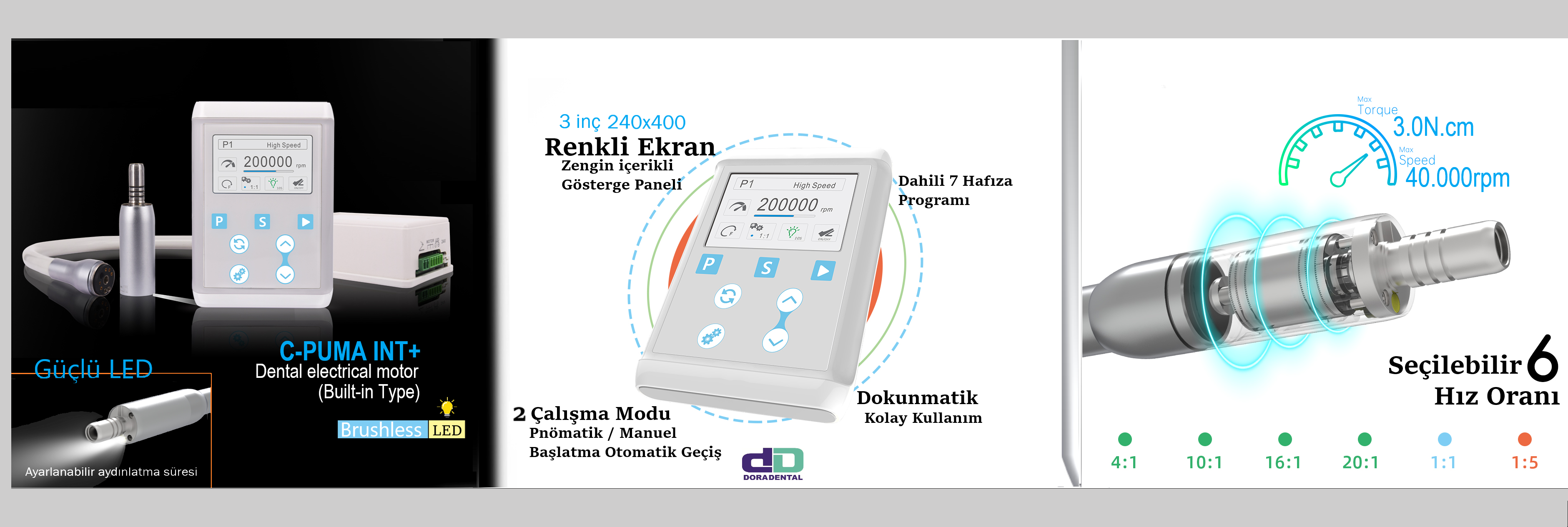 COXO Elektrikli MikroMotor