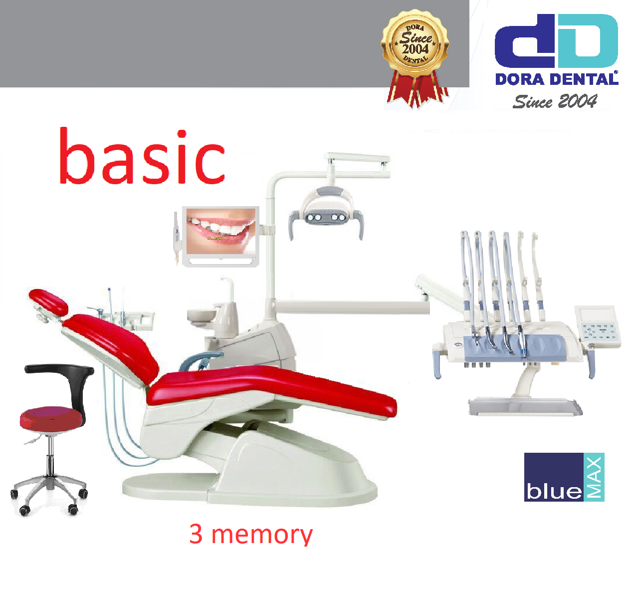 BlueMAX GD100 BASIC KAMÇILI DENTAL ÜNİT