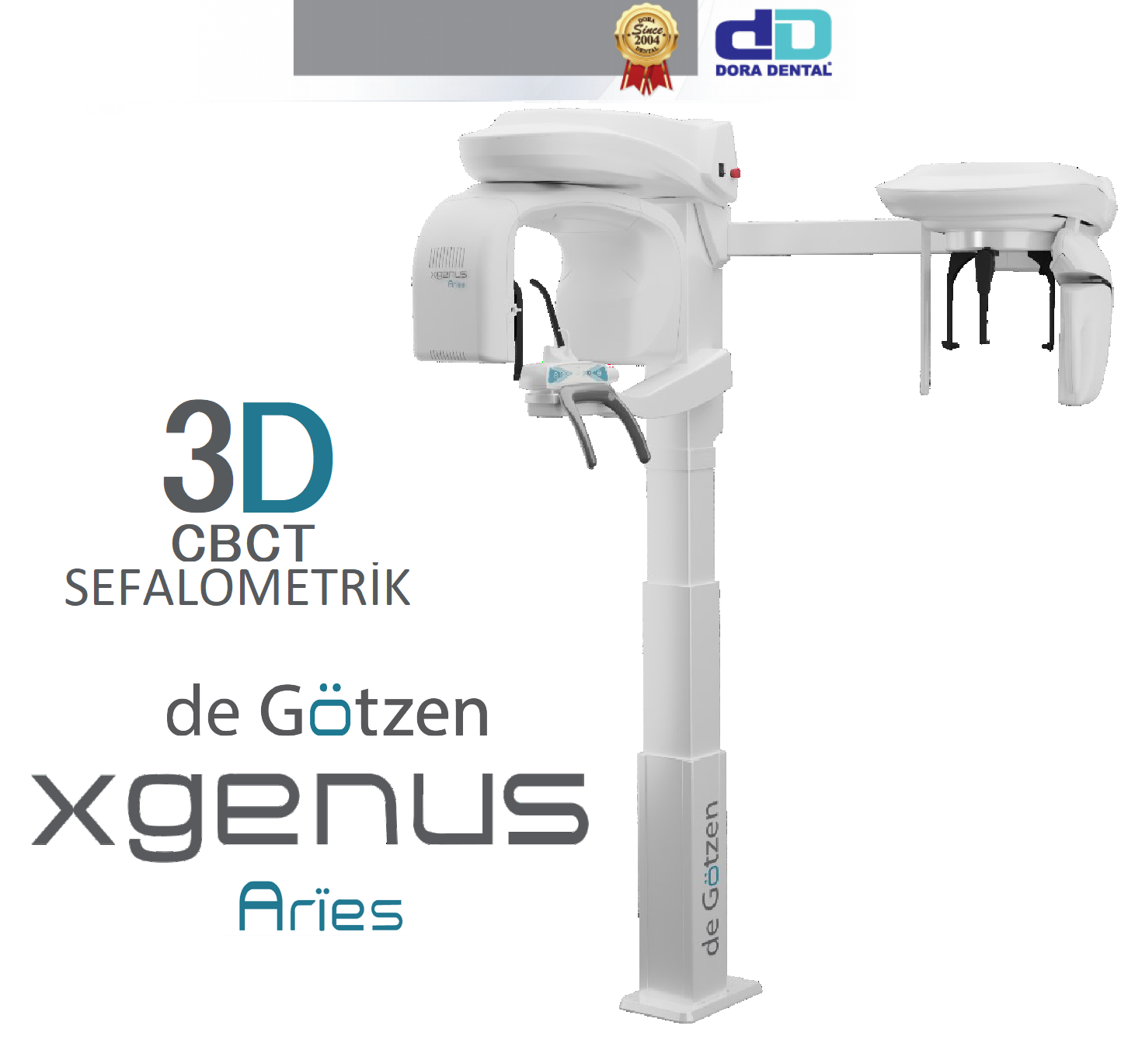 de Götzen XGENUS ARİES 3D PANORAMİK SEFALOMETRİK RÖNTGEN